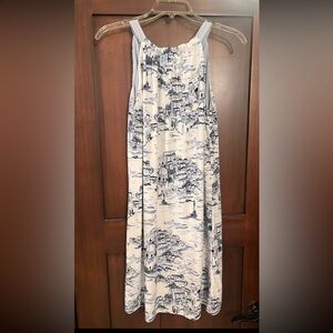 White House Black Market Light Blue Dress